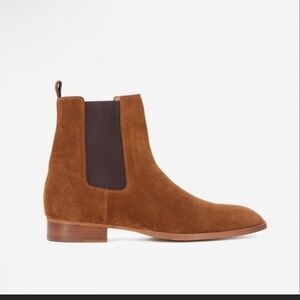 The Kooples Brown Leather Chelsea Boot